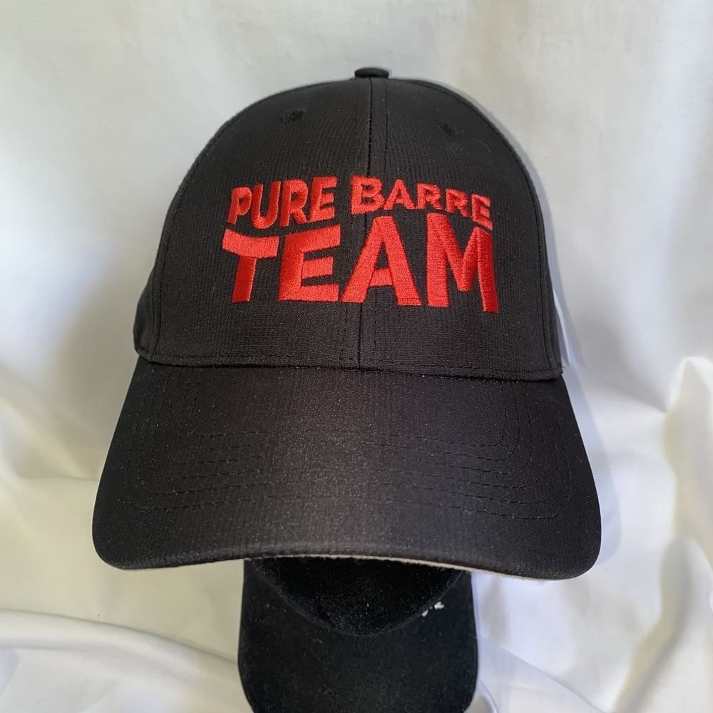 Team Pure Barre Strapback Adjustable Hat Cap NWT Moisture Wicking UV